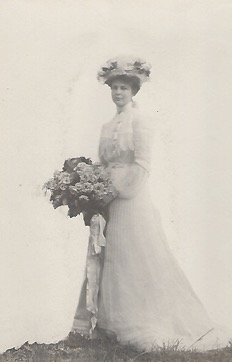 Alice Morton Wedding Photo