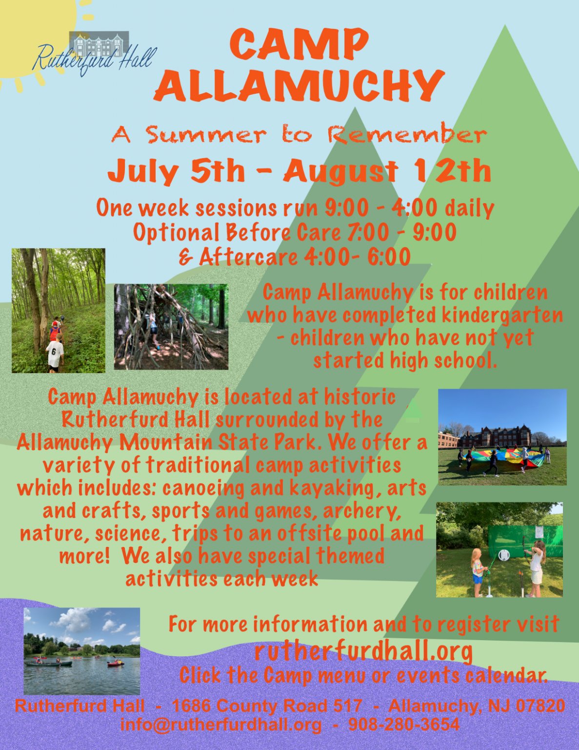 Camp Allamuchy A Summer to Remember Rutherfurd Hall